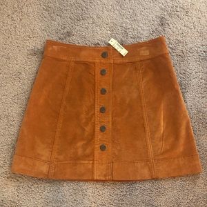NEW madewell corduroy skirt